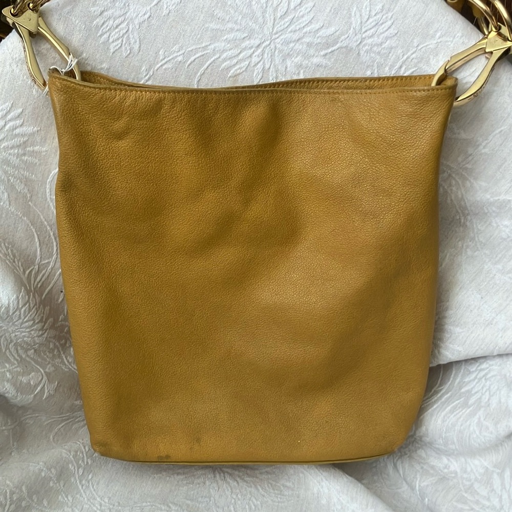 JPK Paris …. Elegant Tan Leather Shoulder Bag